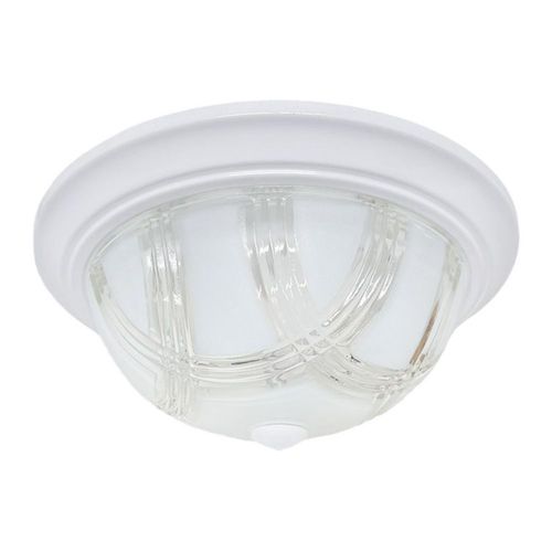 Lámpara De Techo Luz Ideal, Plafón Hexágono Blanco.