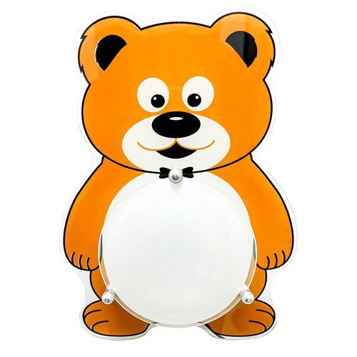 Lampara De Pared Luz Ideal, Figura Oso E26.