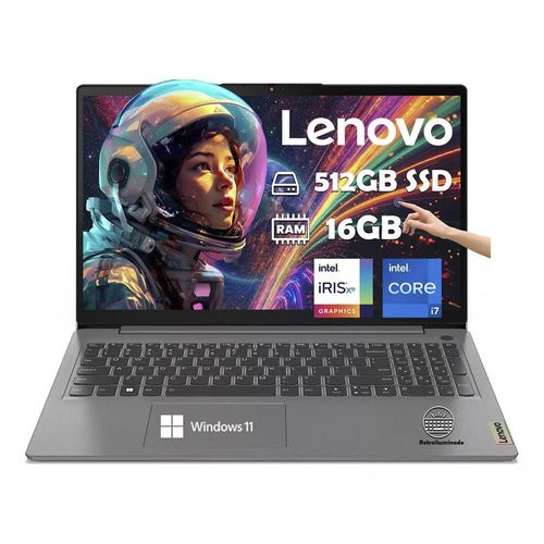 Laptop Lenovo 15.6"  Idea 3 Core I7 12gb ssd 16gb ddr4 FHD 82RK017QUS
