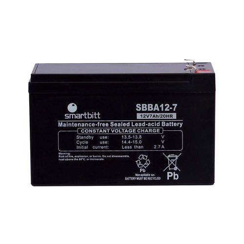 SMARTBITT BATERIA PLOMO-ACIDO 12V 7AH   SBBA12-7