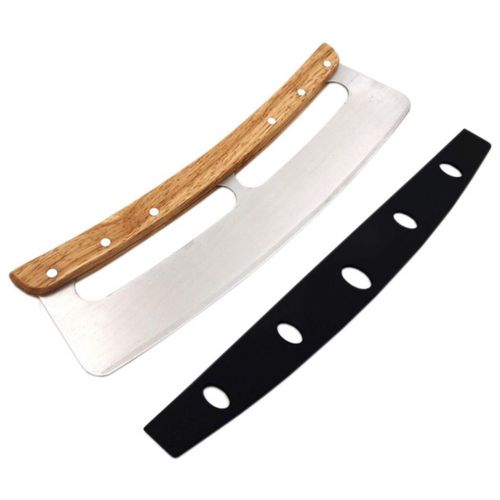 Cortador de Pizza MXZZA-001 1 Pza, 35cm, Acero Inoxidable, Cortador