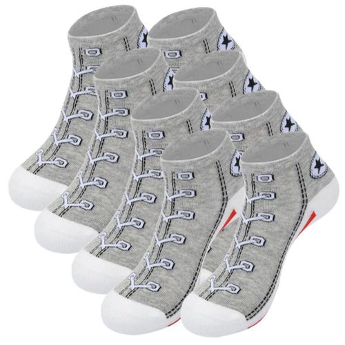 Calcetas estampado VersSockGray MXVKS-004 Calcetas estilo Converse