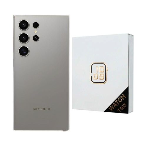 Galaxy S24 Ultra 256GB Gris Reacondicionado más Reloj Genérico