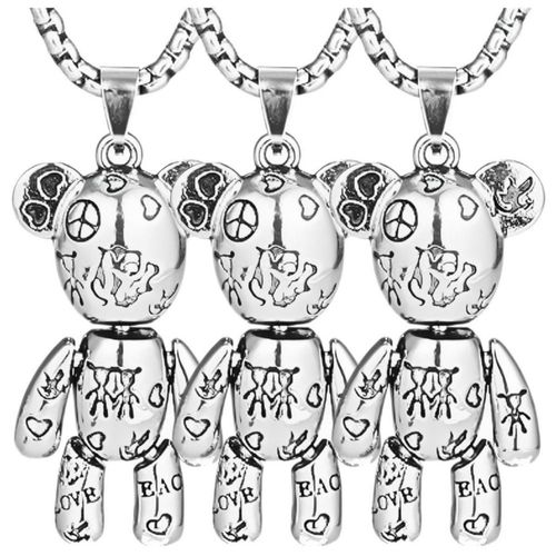 Cadenas de osos BearNeck02 MXEKC-003 Collar de diseño