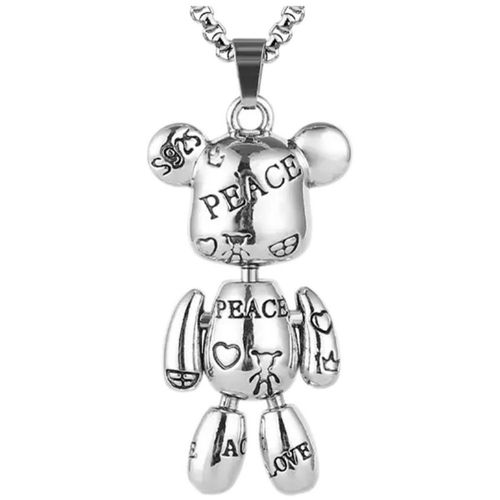 Osos Cadenas y Dijes BearNeck03 MXEKE-001 Collares Colgantes