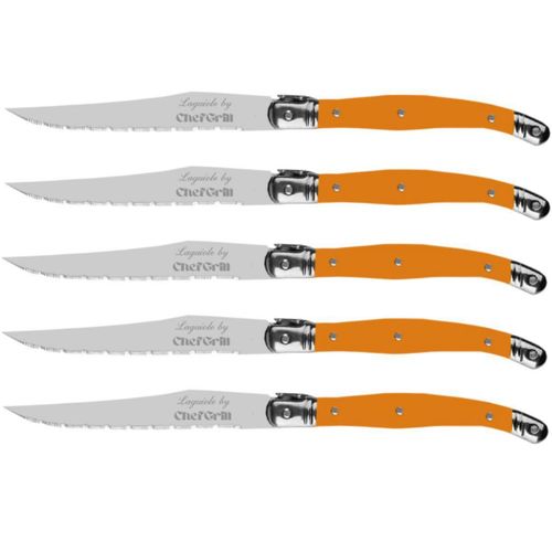 Cuchillo Laguiole LaguioleOrange MXORG-005 Cuchillos Franceses Alto Temple