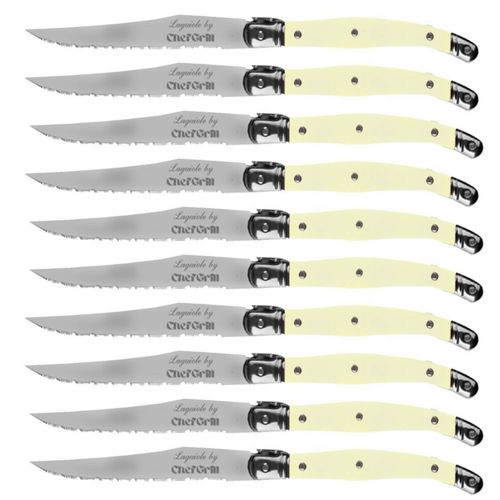 Cuchillos Laguiole Laguiolelvory MXORY-008 Cuchillo de Mango de Plastico ABS