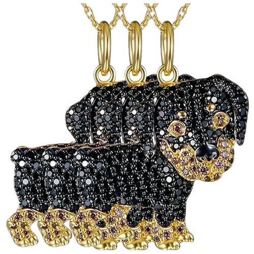 Colgantes con Dije Rottweiler DogNeck15 MXCKE-003 Rottweiler Dije y Collares