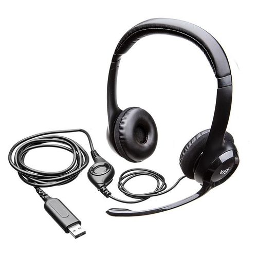 Audífonos Logitech H390 Estéreo Negro