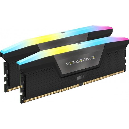 Ram Corsair DDR5 Vengeance 2x24 48gb 6000 negro rgb CMH48GX5M2B6000C30