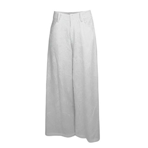 Pantalón palazzo Carina J&B color blanco para mujer