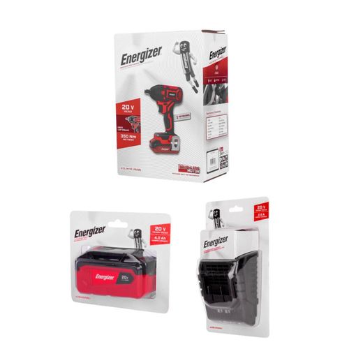 Llave de Impacto Brushless Energizer EZLIW12-350BL-CB2