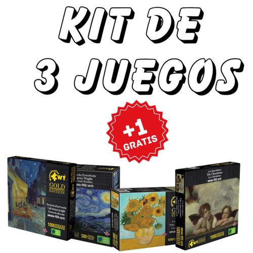 KITS ROMPECABEZAS DE ARTE 2