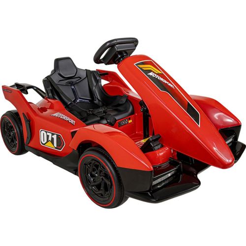 Go Kart Eléctrico Montable Para Niños Con Luz Led Y Música Little Monkey