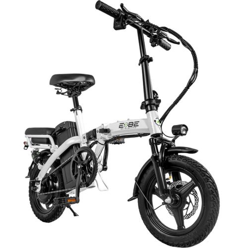 Bicicleta Electrica Centurfit Plegable Curve 750w 35km/h Blanca E-Be