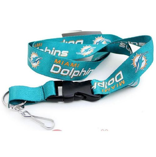Lanyard Porta Gafetes Edicion Especial Delfines Miami Dolphins