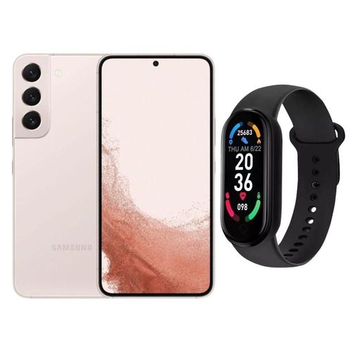 Galaxy S22 Plus 128GB Rosa Reacondicionado más Brasalete Genérico