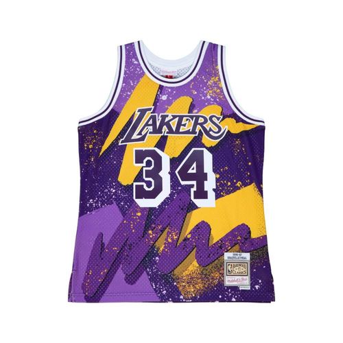 Jersey Mitchell & Ness Angeles Lakers 1996 SHAQUILLE O´Neal MEDIANA TFSM1253