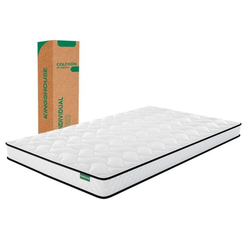 Colchoneta Colchón Individual Caja 8cm Memory Foam Espuma