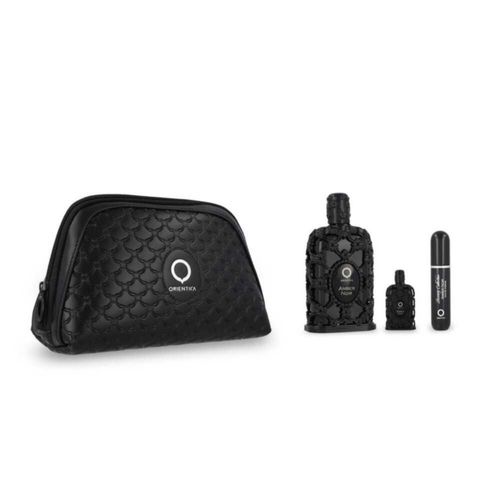 Set Luxury Collection Amber Noir de Orientica 4 piezas EDP
