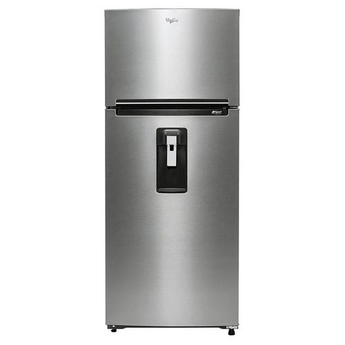 Refrigerador Top Mount Whirlpool 18 p³ Xpert Energy Saver Acero Inoxidable