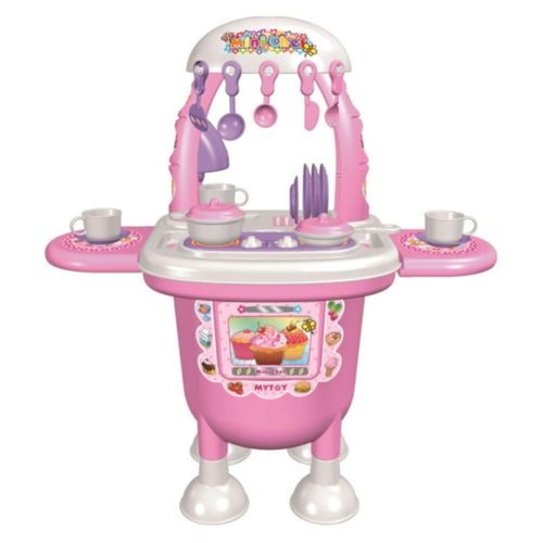 Cocina 15 Accesorios Mytoy Mini Chef Rosa 5532