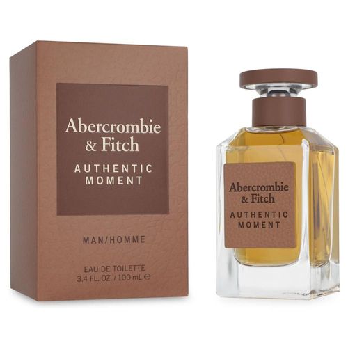 Abercrombie & Fitch Authentic Moment Man 100Ml Edt Spray - Caballero