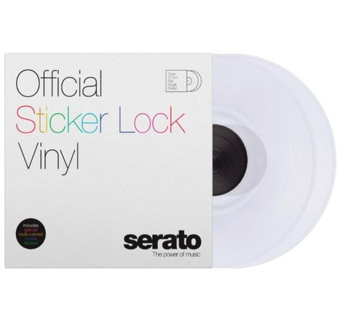 Serato Vinyl Performance Series 12 Sticker Lock (2 discos)