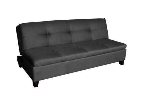 SOFA CAMA INDIVIDUAL GRIS