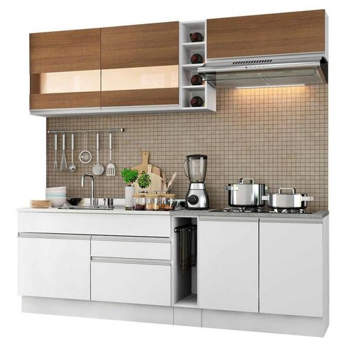 Cocina Integral Completa Modular Madesa Glamy 220cm MB