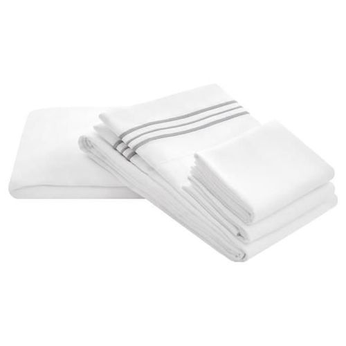 Juego de Sábanas Sealy Original King Size Gris