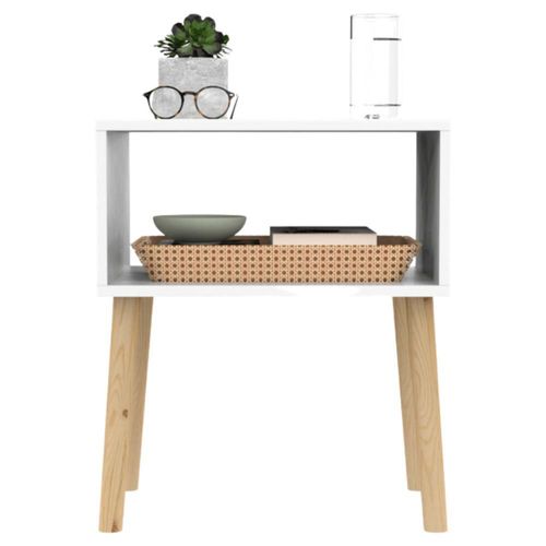 Buró de Recamara Class Color Blanco