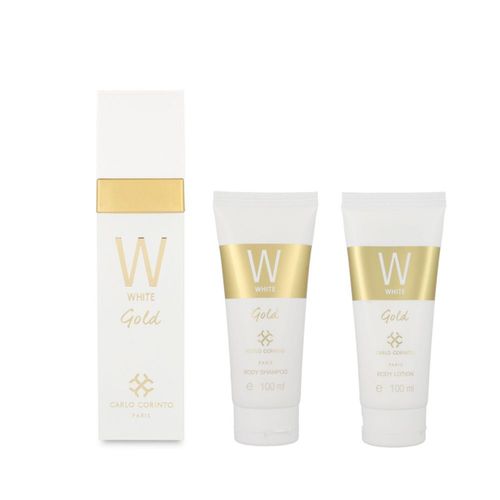 Set Carlo Corinto White Gold 3Pzs - Dama