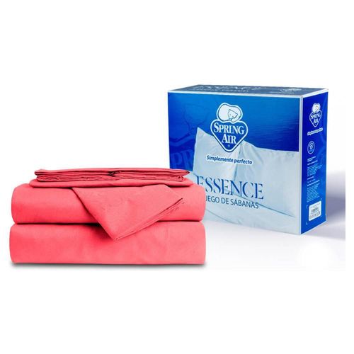 Sabanas Queen Size Spring Air Color Coral