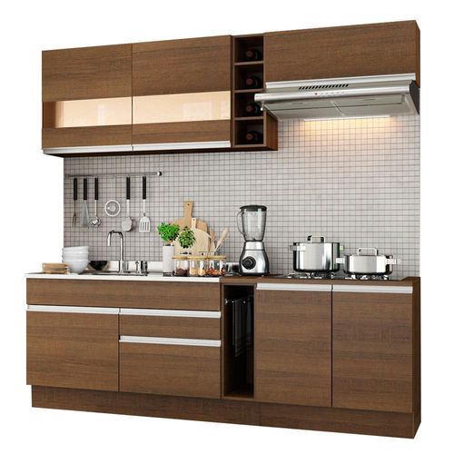 Cocina Integral Completa Modular Madesa Parma 220cm MB 02