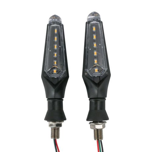 DIRECCIONAL DELANTERA/TRASERA A03 AZUL LED SET 12V
