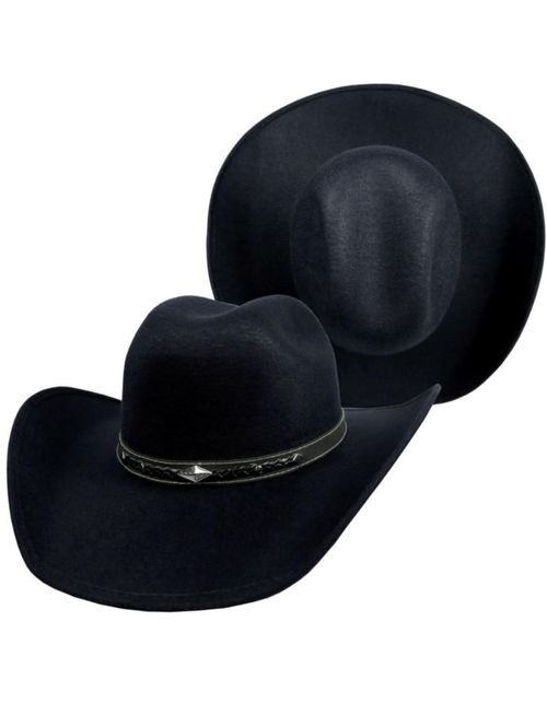 Sombrero Vaquero Texana Fabellino Chihuahua Dubetina Hombre Mujer 326 Negro M