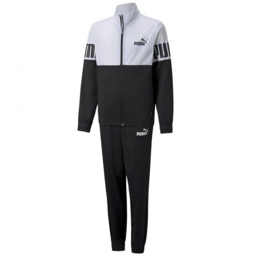 Conjunto Puma Power Poly Suit para Niños 847309-01 Negro