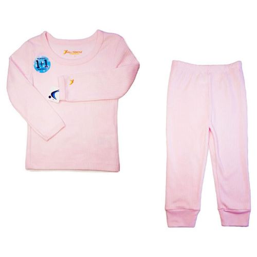 Conjunto Térmico Para Bebé Tejido Ultra Suave Rosa Nyxmart