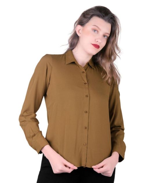 Blusa Mujer Café Stfashion 60405024