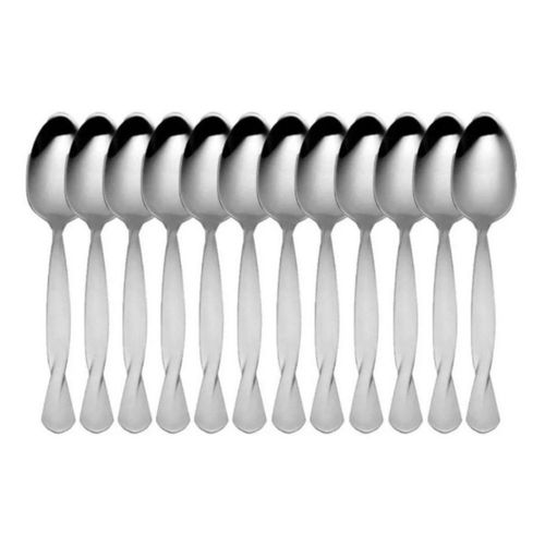 Moven Set Cuchara Sopera de Acero Inoxidable Althea 12 Piezas