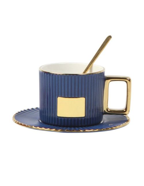 Taza para té con plato y cuchara 260ml
