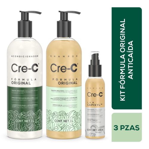Set Shampoo Acondicionador Formula Original y Capixyl 1L