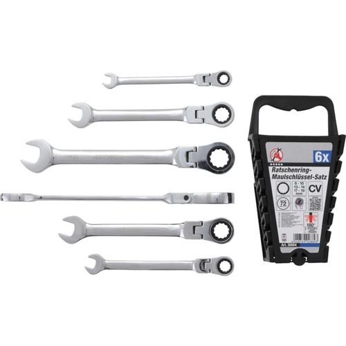 LLAVES COMBINADAS CON MATRACA | 8 - 19 MM | BGS 30004