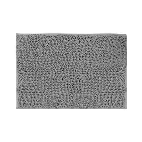 TAPETE SHAGY 40CM X 60CM GRIS PLATA
