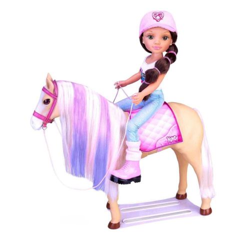 Muñeca Nancy un Día con su Caballo 42cm Juguete Famosa NAC49000