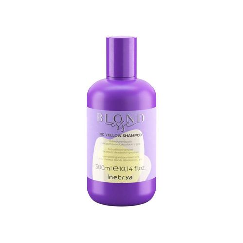 Shampoo Inebrya No Yellow 300ml matizador rubio y gris