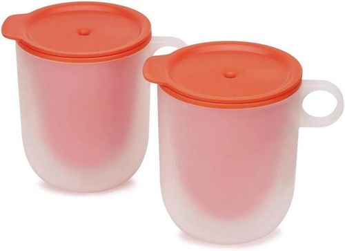 Juego de 2 tazas para microondas