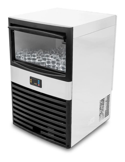 Máquina de hielo, Producción de 40 kg/día, Hielos en Cubos, Acero Inoxidable, FAHIEL-40