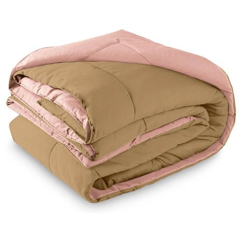 Edredón Individual Spring Air Doble Vista Salmon-Khaki